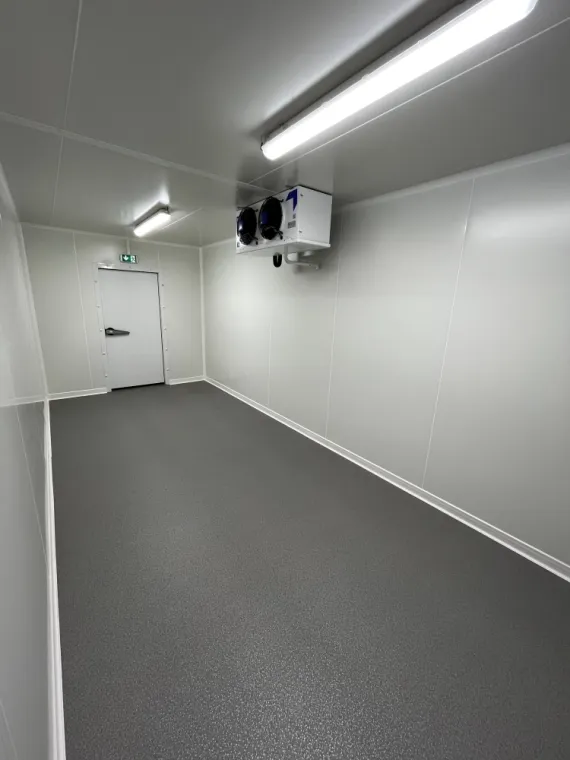 Installation d'une chambre froide 