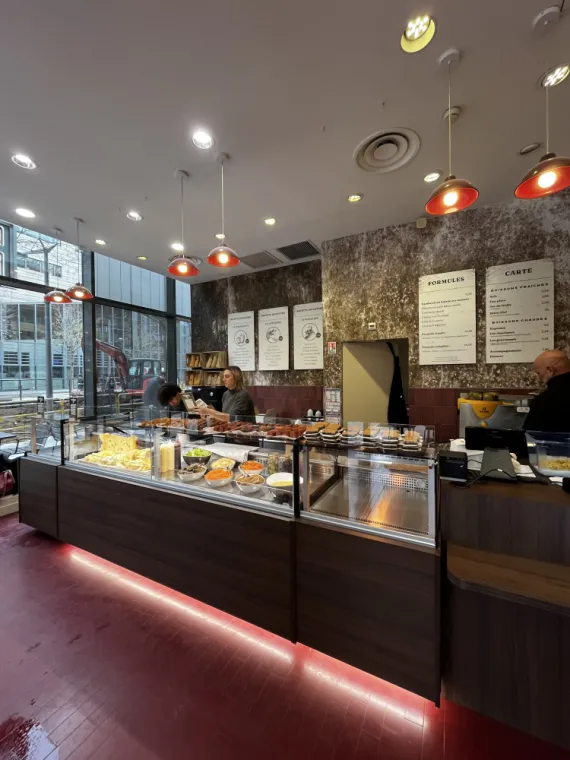 Installation complète dans la nouvelle sandwicherie Faiparla  , Brignais, LYON FROID CUISINES