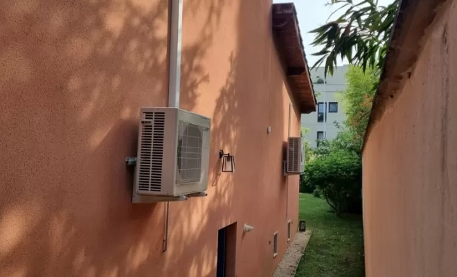 Pose d'une climatisation à Lyon, Brignais, LYON FROID CUISINES
