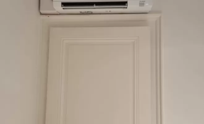 Installation d'une climatisation Mitsubishi à Lyon, Brignais, LYON FROID CUISINES